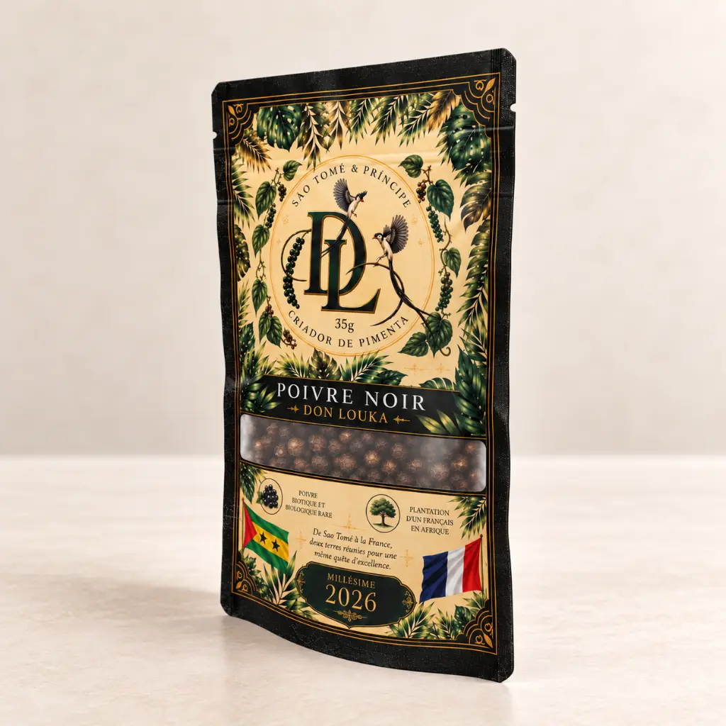 Sachet élégant de poivre noir botanique.webp